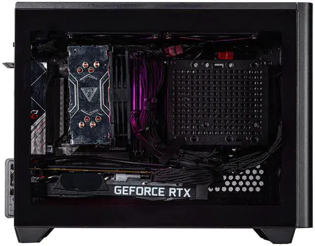Alt view image 3 of 7 - Velztorm Minixa Gaming Custom DesktopAMD Ryzen 5 5600X, GeForce RTX 5060, 32GB DDR4, 1TB PCIe SSD, WiFi 6, Bluetooth 5.2, 750W PSU, RJ-45, 1 Display Port, HDMI, Win 11 Home