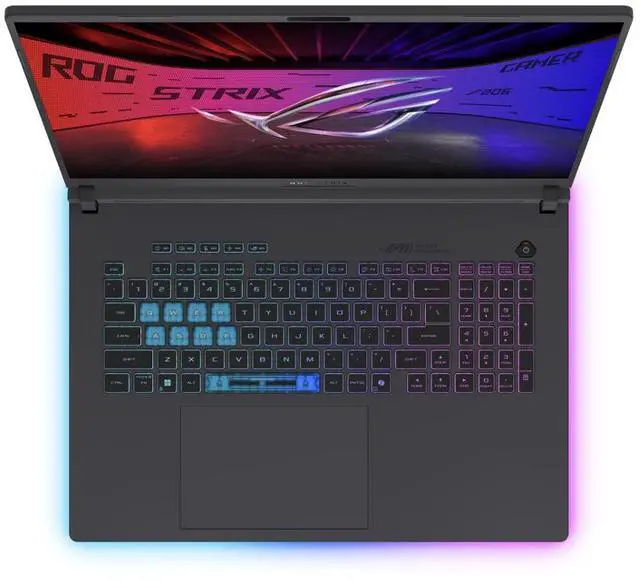 Alt view image 4 of 7 - ASUS ROG Strix AI Gaming Laptop 18" 240Hz IPS WQXGA Display (Intel Ultra 9- 275HX, NVIDIA GeForce RTX 5070 8GB, 32GB DDR5, 2TB SSD, RGB KB, Thunderbolt 4, WiFi 7, Webcam, Bluetooth 5.4, Win 11 Pro)