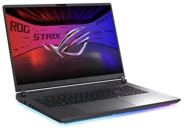 Alt view image 6 of 7 - ASUS ROG Strix AI Gaming Laptop 18" 240Hz IPS WQXGA Display (Intel Ultra 9- 275HX, NVIDIA GeForce RTX 5070 8GB, 32GB DDR5, 2TB SSD, RGB KB, Thunderbolt 4, WiFi 7, Webcam, Bluetooth 5.4, Win 11 Pro)