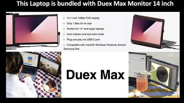 Alt view image 2 of 7 - ASUS ROG Strix G16 AI Gaming Laptop 16.0" 240Hz IPS WQXGA Display (AMD Ryzen 9 9955HX, NVIDIA GeForce RTX 5070 8GB, 32GB DDR5, 1TB SSD, RGB KB, WiFi 6E, Webcam, Win 11 Home) w/Duex Max DS Monitor