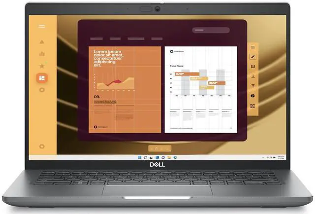 Alt view image 5 of 7 - Dell Latitude AI Business Laptop 14.0" Touchscreen IPS FHD Display (Intel Core Ultra 7 155U, 16GB DDR5, 256GB SSD, Intel Graphics, Backlit KB, 2 Thunderbolt 4, WiFi 6E, Webcam, Win 11 Pro)