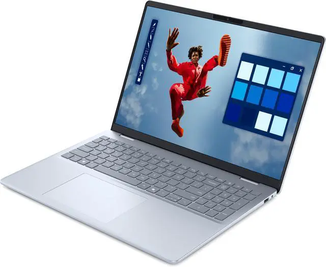 Alt view image 4 of 7 - Dell 16 Plus AI Powered Laptop 16.0" Touchscreen IPS WUXGA Display (Intel Ultra 9-288V, 32GB LPDDR5X, 4TB PCIe SSD, Intel Arc, Backlit KB, Fingerprint, Thunderbolt 4, WiFi 7, Webcam, Win 11 Pro)