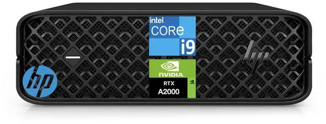 Main image of HP Z2 G9 Mini Workstation Desktop (24-core Intel i9-14900K 3.20GHz, NVD RTX 2000 Ada 16GB, 64GB DDR5, 1TB PCIe SSD, 280W PSU, RJ-45, 4X mDP; 2X DP Display Port, Win 11 Pro)