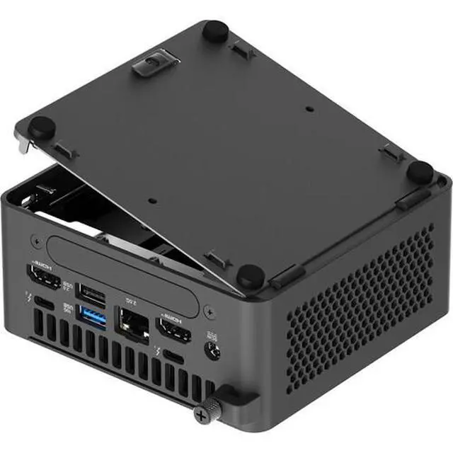 Alt view image 7 of 7 - ASUS NUC AI Business Mini Desktop (Intel Ultra 7-255H, No OS, 64GB DDR5, 512GB PCIe SSD, 2 Thunderbolt 4, WiFi 7, Bluetooth 5.4, 120W PSU, RJ-45, 2 HDMI, Win 11 Home)