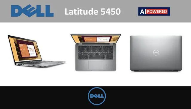 Alt view image 7 of 7 - Dell Latitude 5450 AI Powered Laptop 14.0" Touchscreen IPS FHD Display (Intel Ultra 5-135U, 64GB DDR5, 512GB M.2  PCIe SSD, Intel Graphics, Backlit KB, Fingerprint, 2 Thunderbolt 4, Win 11 Pro)