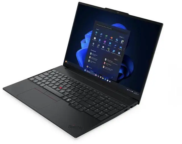 Alt view image 4 of 6 - Lenovo ThinkPad E16 Gen 3 Business Laptop 16.0" Touchscreen WUXGA IPS Display 300 nits (Intel Ultra 5-225U 6-Core 2.00GHz, 32GB DDR5, 1TB PCIe SSD, Backlit KB, FP, Win 11 Pro)