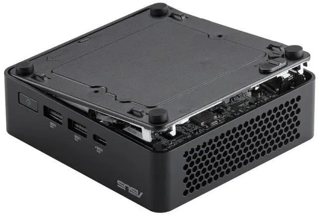 Alt view image 5 of 6 - ASUS NUC 14 Pro Slim AI Powered Mini Desktop (Intel Ultra 5-125H , Intel Arc Shared, 16GB DDR5, 4TB PCIe SSD, 2 Thunderbolt 4, WiFi 6E, Bluetooth 5.3, 120W PSU, RJ-45, 2 HDMI, Win 11 Home)