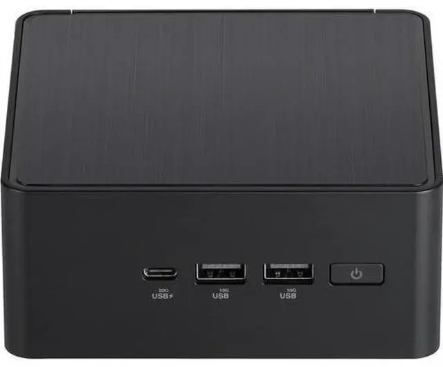 Alt view image 2 of 7 - ASUS NUC 14 Pro Mini Desktop (Intel Core 3 100U, Intel Graphics Shared, 16GB DDR5, 256GB PCIe SSD + 2TB HDD, 2 Thunderbolt 4, WiFi 6E, Bluetooth 5.3, 90W PSU, RJ-45, 2 HDMI, Win 11 Pro)