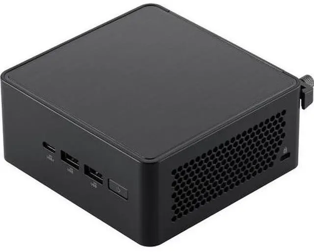 Alt view image 3 of 7 - ASUS NUC 14 Pro Mini Desktop (Intel Core 3 100U, Intel Graphics Shared, 16GB DDR5, 256GB PCIe SSD + 2TB HDD, 2 Thunderbolt 4, WiFi 6E, Bluetooth 5.3, 90W PSU, RJ-45, 2 HDMI, Win 11 Pro)