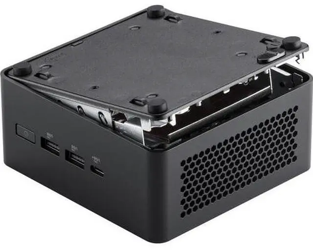 Alt view image 7 of 7 - ASUS NUC 14 Pro Mini Desktop (Intel Core 3 100U, Intel Graphics Shared, 16GB DDR5, 256GB PCIe SSD + 2TB HDD, 2 Thunderbolt 4, WiFi 6E, Bluetooth 5.3, 90W PSU, RJ-45, 2 HDMI, Win 11 Pro)