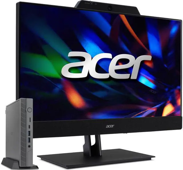 Alt view image 2 of 7 - Acer Add-in-One 24 Desktop PC (Beats All-in-One) for Home and Business, Includes 24" FHD IPS Monitor with Speakers/Microphone/Webcam, and Chromebox CX15/i3-1215U/32GB DDR4/512GB SSD/Chrome OS