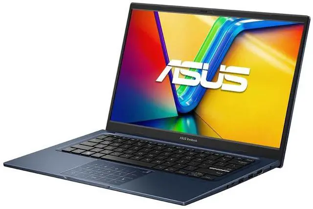 Alt view image 3 of 7 - ASUS Vivobook 14 Business Laptop 14.0" IPS FHD Display (Intel i7-1355U, 12GB DDR4, 512GB SSD, Intel Iris Xe, WiFi 5, Webcam, Bluetooth 5.1, Win 11 Home)