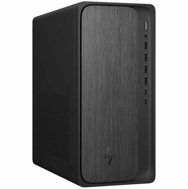 Alt view image 6 of 7 - HP OmniDesk AI PC Desktop (AMD Ryzen 7 8700G, 32GB DDR5, 1TB PCIe SSD, AMD Radeon 780M, 400W PSU, WiFi 6, Bluetooth 5.4, RJ-45, 1 Display Port, HDMI, Win 11 Home)