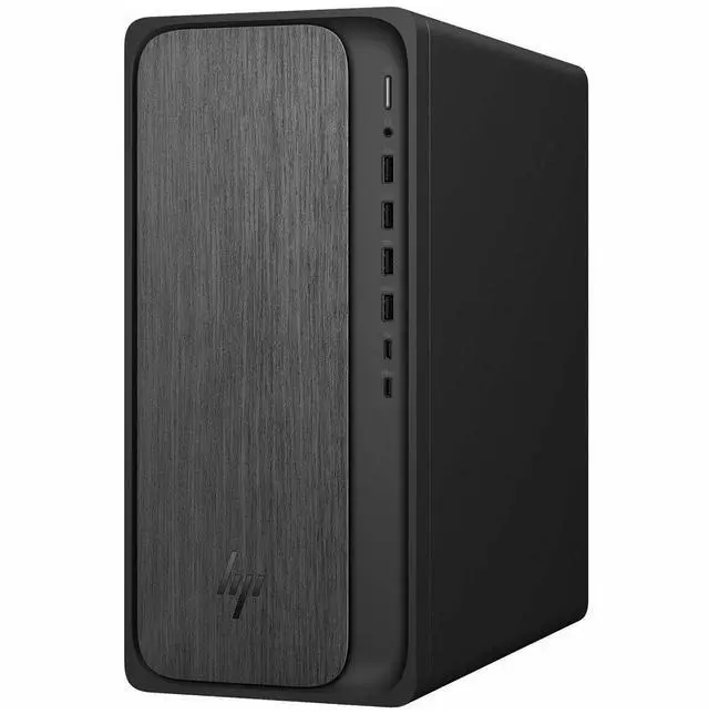 Alt view image 7 of 7 - HP OmniDesk AI PC Desktop (AMD Ryzen 7 8700G, 32GB DDR5, 1TB PCIe SSD, AMD Radeon 780M, 400W PSU, WiFi 6, Bluetooth 5.4, RJ-45, 1 Display Port, HDMI, Win 11 Home)