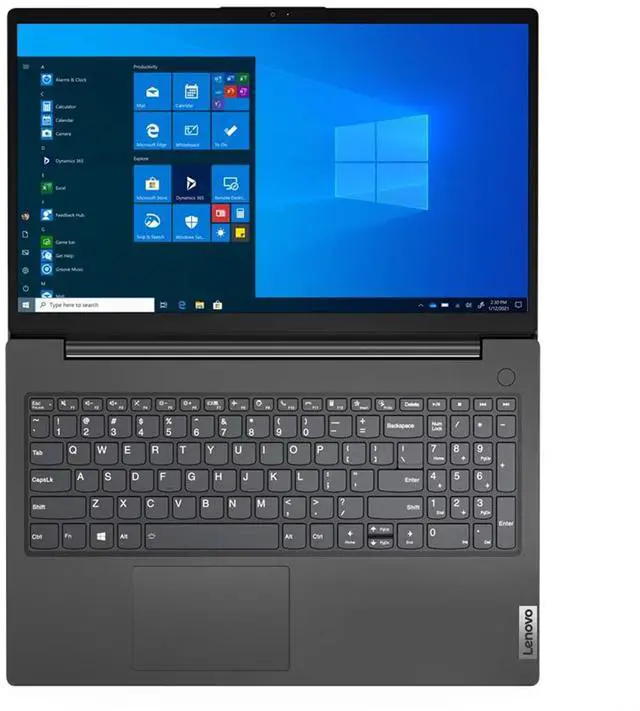 Alt view image 6 of 7 - Lenovo V15 Gen 2 Business Laptop 15.6" FHD Anti-Glare Display (Intel Celeron N4500, 16GB DDR4, 256GB M.2  PCIe SSD, Intel UHD Graphics, WiFi, HD Webcam, RJ-45, HDMI, English Keyboard (UK), Win 11 Pro)