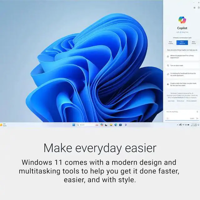 Alt view image 6 of 7 - Dell Slim ECS1250 AI Powered Desktop (Intel Ultra 7-265, 64GB DDR5, 2TB PCIe SSD, Intel Graphics, 180W PSU, WiFi 6, Bluetooth 5.2, RJ-45, 1 Display Port, HDMI, Win 11 Home)