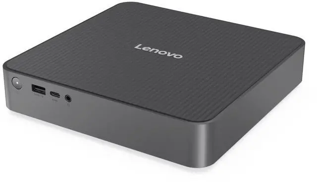 Alt view image 7 of 7 - Lenovo IdeaCentre Business Mini Desktop (similar to Nuc) (13th Gen Intel Core 7 240H, 32GB DDR5, 4TB PCIe PCIe SSD, Thunderbolt 4, WiFi 7, Bluetooth 5.4, RJ-45, HDMI, Win 11 Home) Luna Grey