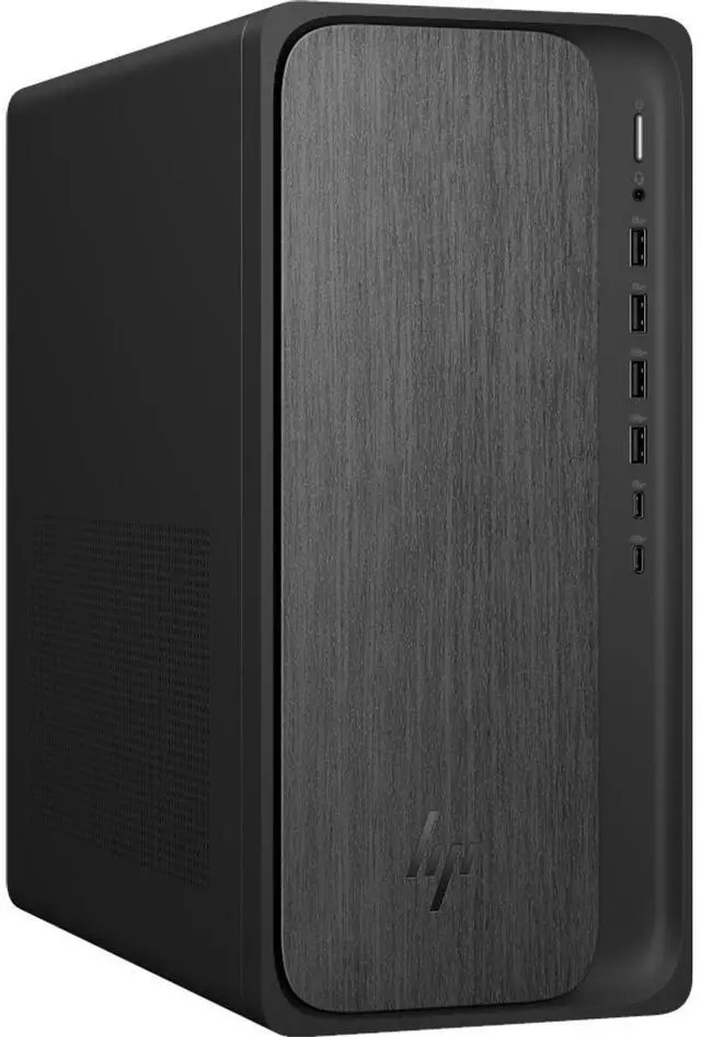 Alt view image 5 of 7 - HP OmniDesk AI PC Desktop (AMD Ryzen 5 8500G, 32GB DDR5, 8TB PCIe SSD, AMD Radeon 740M, 280W PSU, WiFi 6, Bluetooth 5.2, RJ-45, 1 Display Port, HDMI, Win 11 Pro)
