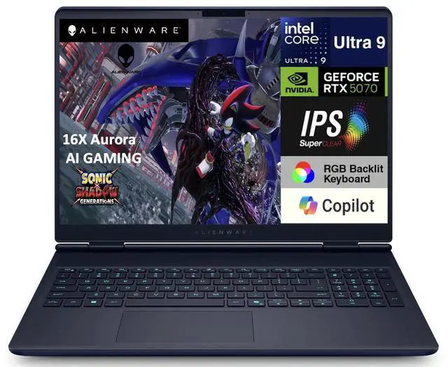 Alienware 16X Aurora AC16251 AI Gaming Laptop 16.0