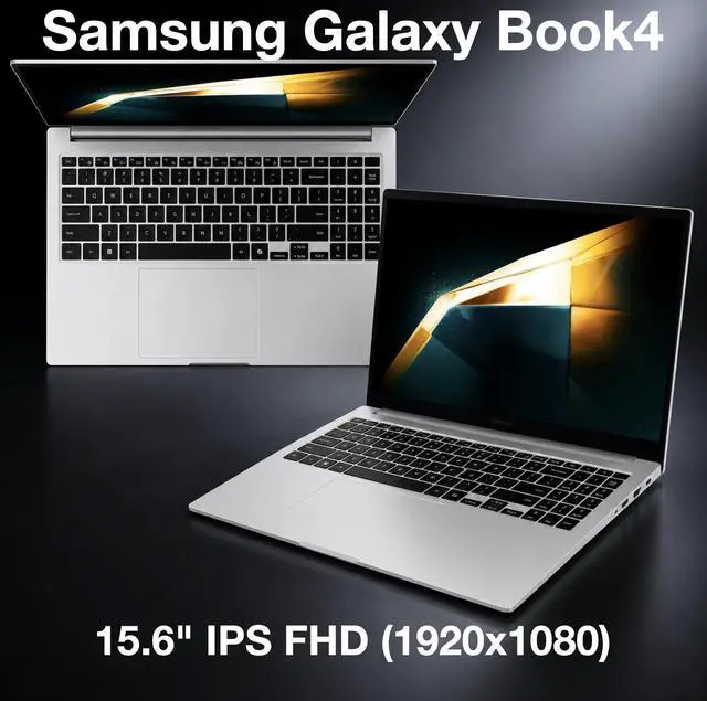 Alt view image 4 of 7 - Samsung Galaxy Book4 Business Laptop 15.6" IPS FHD Display (Intel Core 5 120U, 16GB LPDDR4X, 2TB PCIe SSD, Intel Iris Xe, Backlit KB, Fingerprint, WiFi 6, Win 11 Pro) w/Dockztorm Wireless Mouse