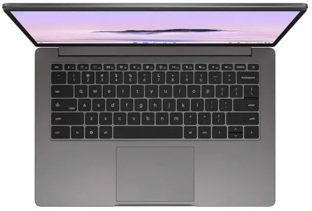 Alt view image 6 of 7 - ASUS Plus CX14 CX1405CTA-IS386PTR 14.0" Chromebook: 60Hz Refresh Rate, response time, FHD (1920x1080) IPS, , VESA Compatible- Ideal for Everyday Value Use