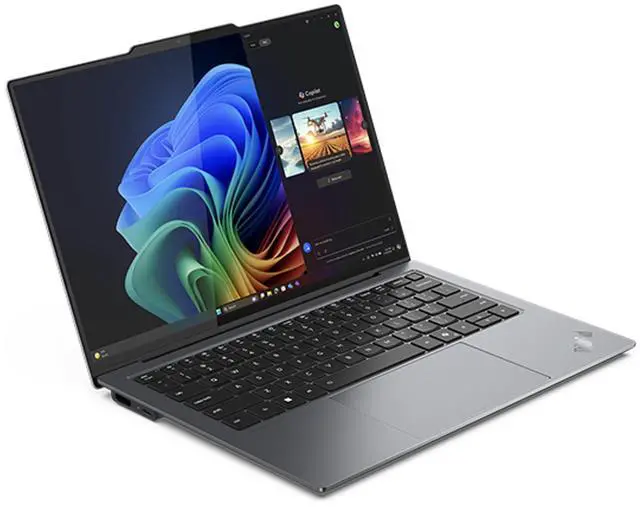Alt view image 6 of 7 - Lenovo ThinkPad X9 14 Aura Edition Copilot + Laptop 14.0" Touchscreen OLED 2.8K Display (Intel Ultra 7-268V, 32GB LPDDR5X, 2TB M.2 PCIe SSD, Intel Arc 140V, Win 11 Pro) w/Dockztorm Wireless Mouse