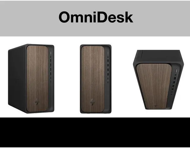 Alt view image 2 of 7 - HP OmniDesk HIGH PERFORMANCE Desktop (Intel Ultra 5 225, 8GB DDR5, 512GB SSD, Intel Graphics, 280W PSU, WiFi 6, Bluetooth 5.4, RJ-45, 1 Display Port, HDMI, Win 11 Home) w/DKZ USB Port Expander