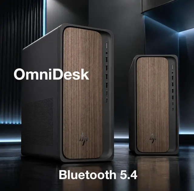 Alt view image 4 of 7 - HP OmniDesk HIGH PERFORMANCE Desktop (Intel Ultra 5 225, 8GB DDR5, 512GB SSD, Intel Graphics, 280W PSU, WiFi 6, Bluetooth 5.4, RJ-45, 1 Display Port, HDMI, Win 11 Home) w/DKZ USB Port Expander