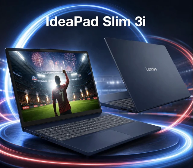Alt view image 2 of 7 - Lenovo IdeaPad Slim 3i ULTRA THIN & LIGHT Laptop 15.3" Touchscreen IPS WUXGA Display (Intel Core 7 350, 32GB DDR5, 2TB M.2 PCIe SSD, Intel Graphics, WiFi 6, Win 11 Pro) w/Dockztorm Wireless Mouse