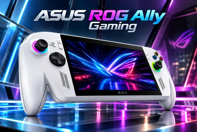 Alt view image 5 of 7 - ASUS ROG Xbox Ally Gaming Laptop 7" Touchscreen IPS FHD Display (AMD Ryzen Z2 A, 16GB LPDDR5, 2TB PCIe SSD, AMD Radeon, Fingerprint, WiFi 6E, Bluetooth 5.4, Win 11 Home) w/DKZ USB Port Expander
