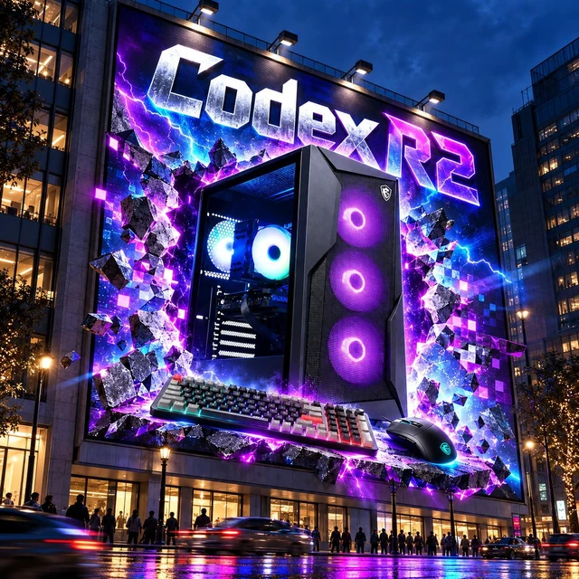 Alt view image 2 of 7 - MSI Codex R2 Gaming Desktop PC (Intel i5-14400F, GeForce RTX 5060 8GB GDDR7, 32GB DDR5, 1TB PCIe SSD, RGB Fans, 650W PSU, WiFi 6E, Bluetooth 5.4, RJ-45, Win 11 Pro) w/DKZ USB Port Expander