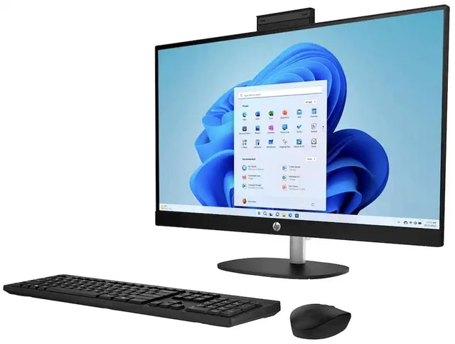 Alt view image 2 of 7 - HP 27 Business All-in-One 27" Touchscreen IPS FHD Display (AMD Ryzen 7 7730U, 16GB DDR4, 1TB PCIe SSD, AMD Radeon, WiFi 6, Webcam, Bluetooth 5.3, Win 11 Pro) (Renewed)