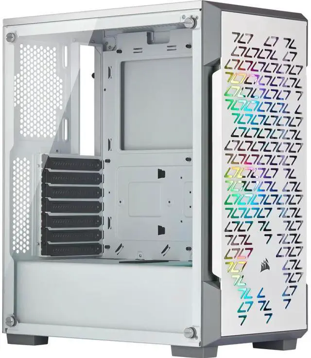 Main image of Velztorm iCUE 220T RGB Airflow Mid-Tower Velztorm Version White Case- CC-9900017-VEL