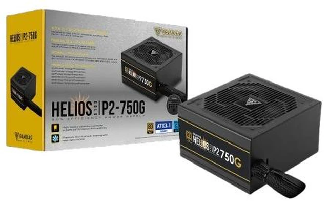 Alt view image 2 of 7 - Gamdias Helios P2-750G 750W ATX 80 Plus Gold Certified Non Modular PSU- GD-HELIOS P2-750G (Renewed)