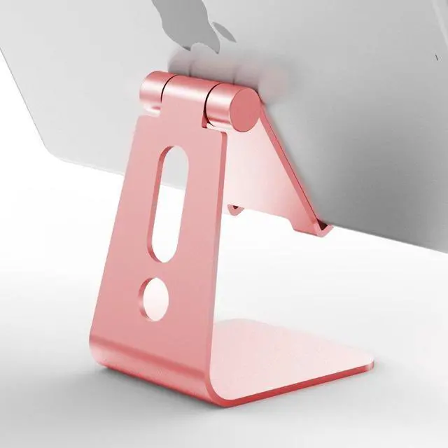 Alt view image 5 of 7 - Universal Aluminum Adjustable Holder Multi-Angle stand Dock for Mobile Phone Kindle Tablet
