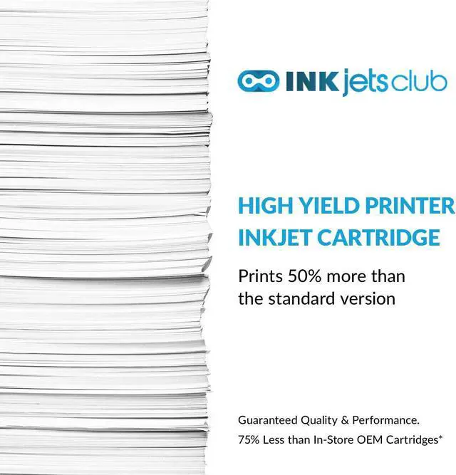 Alt view image 3 of 6 - INKjetsclub Remanufactured Ink Cartridge Replacement  564XL, 2 Black, 1 Cyan, 1 Magenta & 1 Yellow, 5 Pack (No Photo Black)