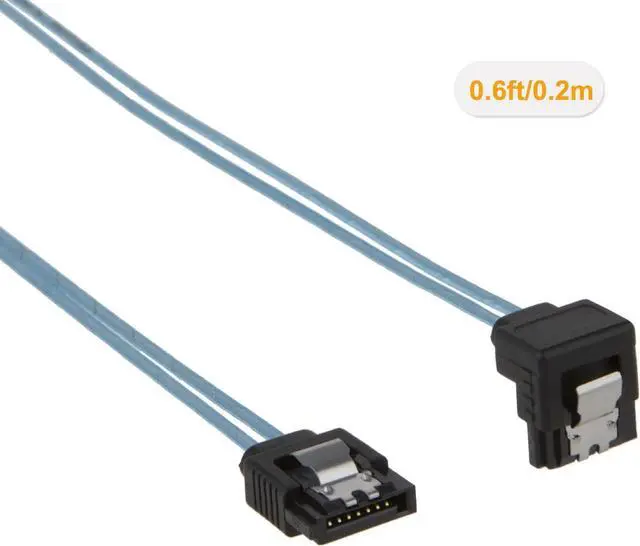 Alt view image 2 of 7 - CableCreation SATA to SATA HDD Adapter,SATA 22 Pin (7+15) Male to 22 pin Female Adapter Extender for 2.5\u201d HDD,Slim Sata Converter Adapter,Black