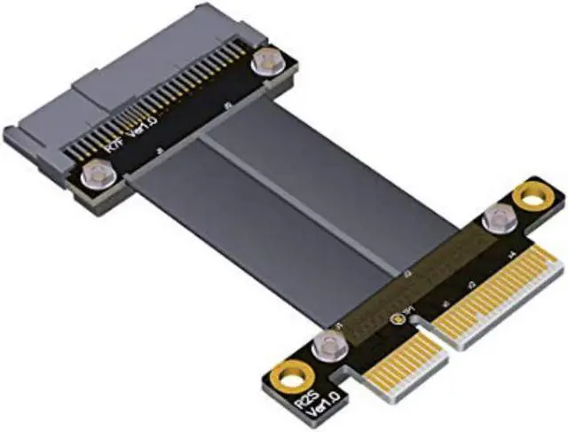 Main image of ADT-LINK U.2 NVMe SSD to PCI-E 3.0 x4 SFF-8639 NVMe PCIe Extension Data Cable High Rate Transmission Adapter 8G/BPS (5cm)