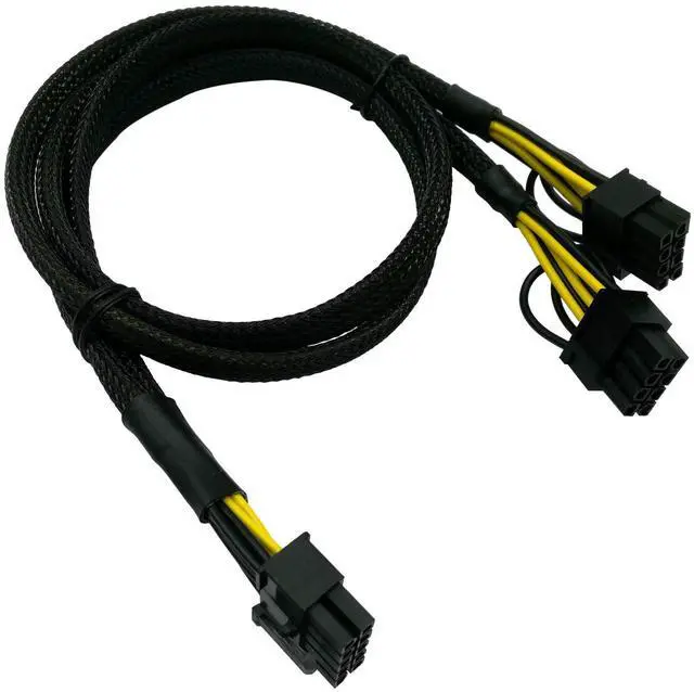 Main image of GPU Power Cable for HP DL580 DL585 DL980 G7 Server, 10 Pin to Dual PCI-E 8 Pin(6+2) Power Adapter Splitter 25-in(63.5cm)