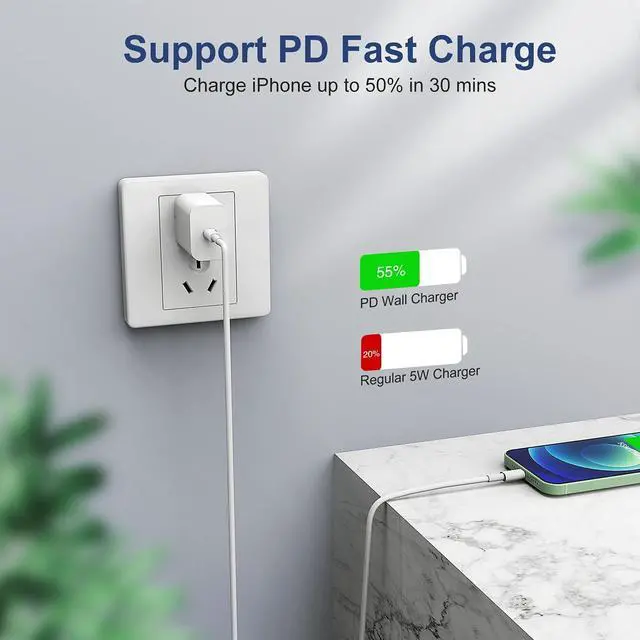 Alt view image 3 of 7 - [ MFi Certified] iPhone 14 13 12 11 Fast Charger Cable 10ft Long USB C to Lightning Cable Type C Charging Cord Wire for  iPhone 14/14 Pro Max/13 Pro/13/12 Pro/12 Mini/11 Pro/X/XS/XR/8 /iPad