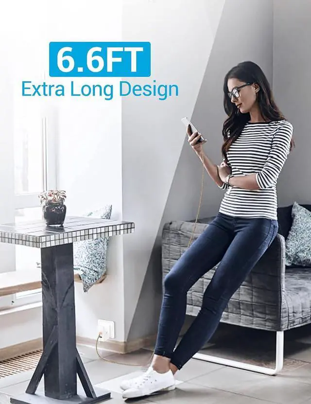 Alt view image 6 of 7 - Marchpowe USB C to Lightning Cable - MFi Certified iPhone 14 Fast Charger Cord 3Pack 6ft Charging Cable Compatible with iPhone 14 13 12 Pro Max Mini 11 X XS XR 8 Plus -Gold