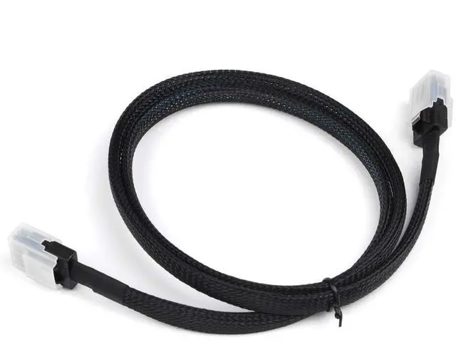 Alt view image 4 of 5 - Heretom 2PCS Internal Mini SAS 36-Pin 8087 to SFF-8087 Cable 1M 3.3 Feet - OEM