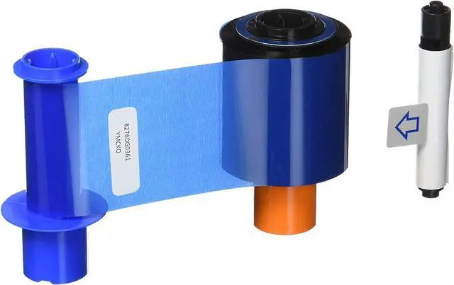 Alt view image 3 of 3 - 45200 YMCKO Color Ribbon for DTC4500 & DTC4500e Printers 500 Prints - 2 Pack