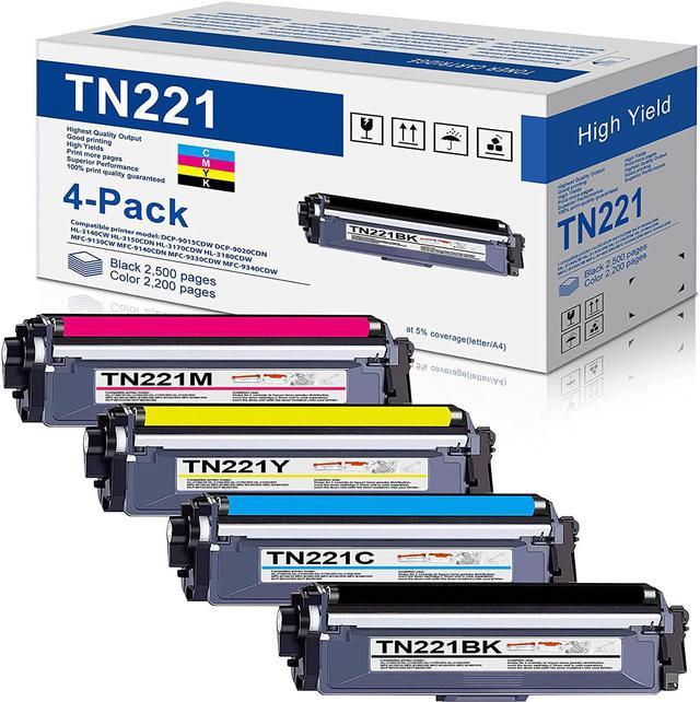 TN221 TN 221 Toner Cartridge Replacement for Brother TN221 HL