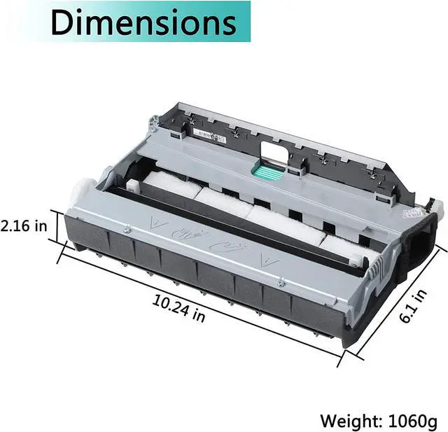 Alt view image 5 of 7 - CN459-60375 Duplex Module Assembly Compatible with HP OfficeJet X451 X551 X476 X576 Printers Waste Ink Collector/Maintenance Box Unit Parts