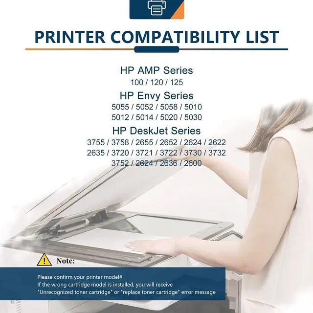 Alt view image 2 of 6 - Ankink 65XL Ink Cartridges Black Color Combo Pack Replacement  65 HP65 XL Ink Fit for Envy 5055 5000 5052 5010 5070 5014 DeskJet 3755 3700 2600 3752 2652 2655 2622 2640 Printer (Black Tri-Color)