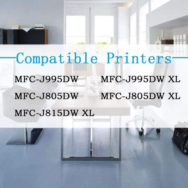 Alt view image 2 of 7 - (4-Pack, BK, C, M, Y) ColorPrint Compatible Ink Cartridge Replacement for Brother LC3035 XXL LC3035XXL LC-3035XXL LC3033 Work with MFC-J995DW MFC-J995DWXL MFC-J815DW MFC-J805DW MFC-J805DWXL Printer