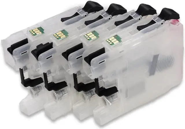 Alt view image 3 of 5 - F-INK Empty Refillable Ink Cartridge Replacement For Brother LC103 LC105,Work With MFC-J4510DW J450DW J285DW J470DW J475DW J650DW J870DW J875DW J4610DW J4310DW J4410DW J4710DW J6520DW J6720DW Printer