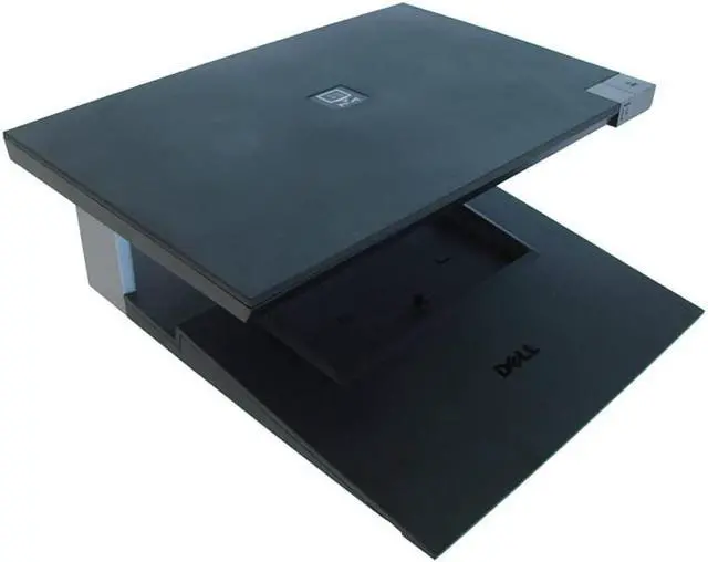 Main image of Genuine DELL E-CRT CRT Monitor Stand and Laptop Notebook Dock with E-Port Port Replicator For Latitude E4200, E4300, E5400, E5500, E6400/6400 ATG, E6500 E-Family Laptops and Precision M2400, M4400 Mob