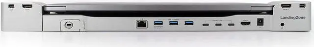 Main image of LandingZone 18-Port Docking Station for The 15-inch MacBook Pro with Touch Bar and 4 USB-C Ports [MacBook Model A1707 & A1990 Released 2016-2019] (140W Power Adapter & Four External Display Support)